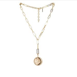 Melinda Maria Star lariat necklace